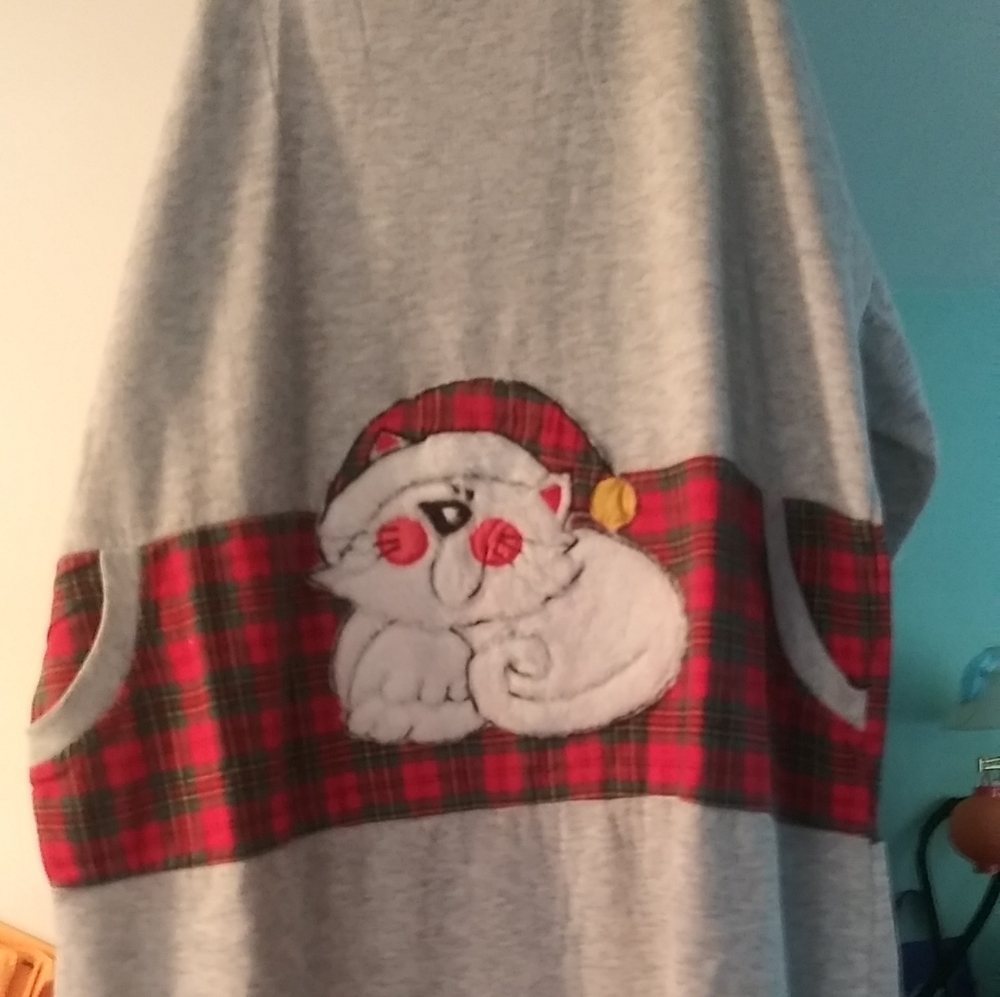 🪦Comfy cozy winter night gown with pockets